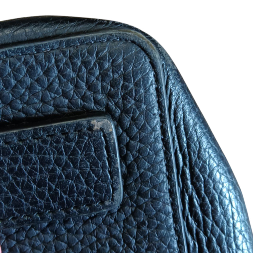 Black Pebbled Leather ALLSAINTS bucket shoulder bag - Picture 9 of 10
